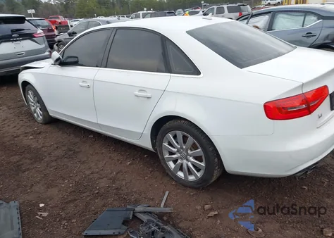 2013 Audi A4 2.0T Premium from USA, damaged, VIN WAUAFAFL2DA050616